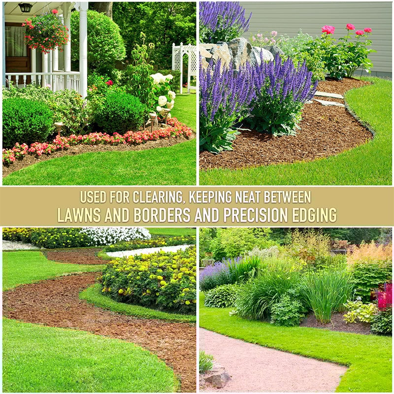 Halbmond-Rasenkantenschneider mit T-Griff