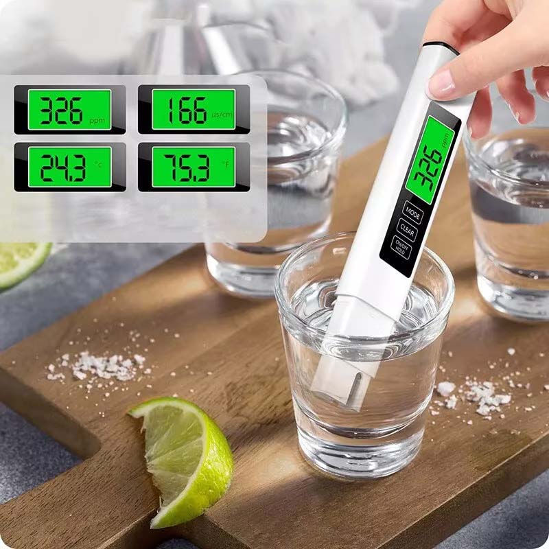 Neues 4-in-1 TDS Messgerät Digitaler Wasser Tester