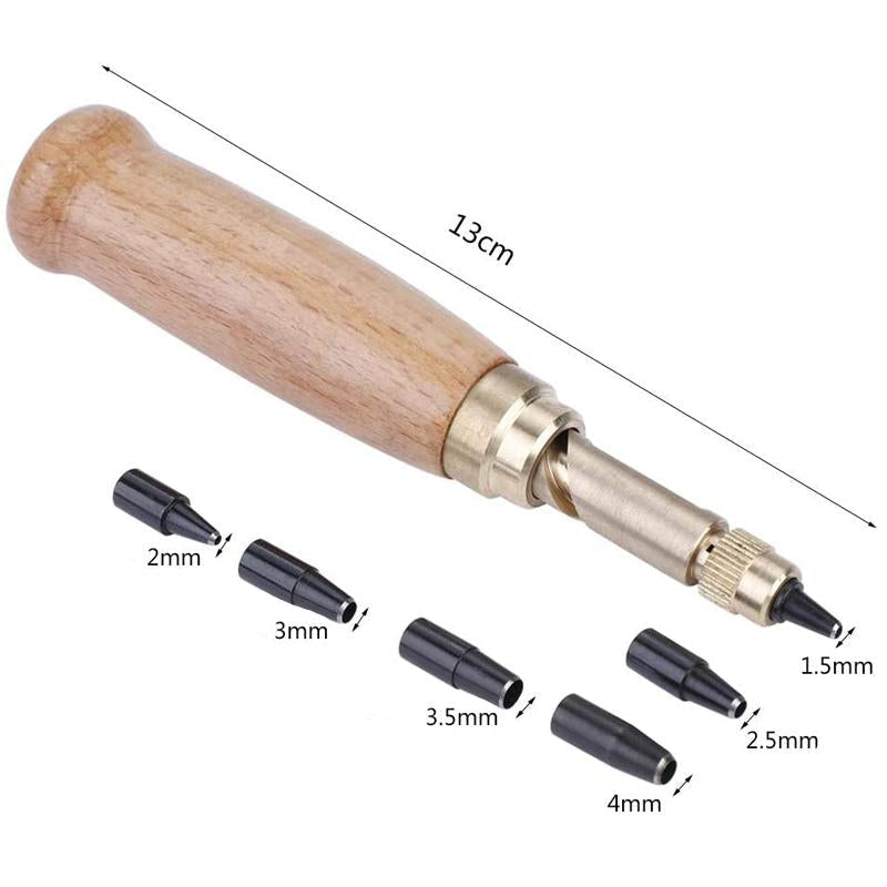 Einstellbares Schraubenlocher-Buchbinderwerkzeug