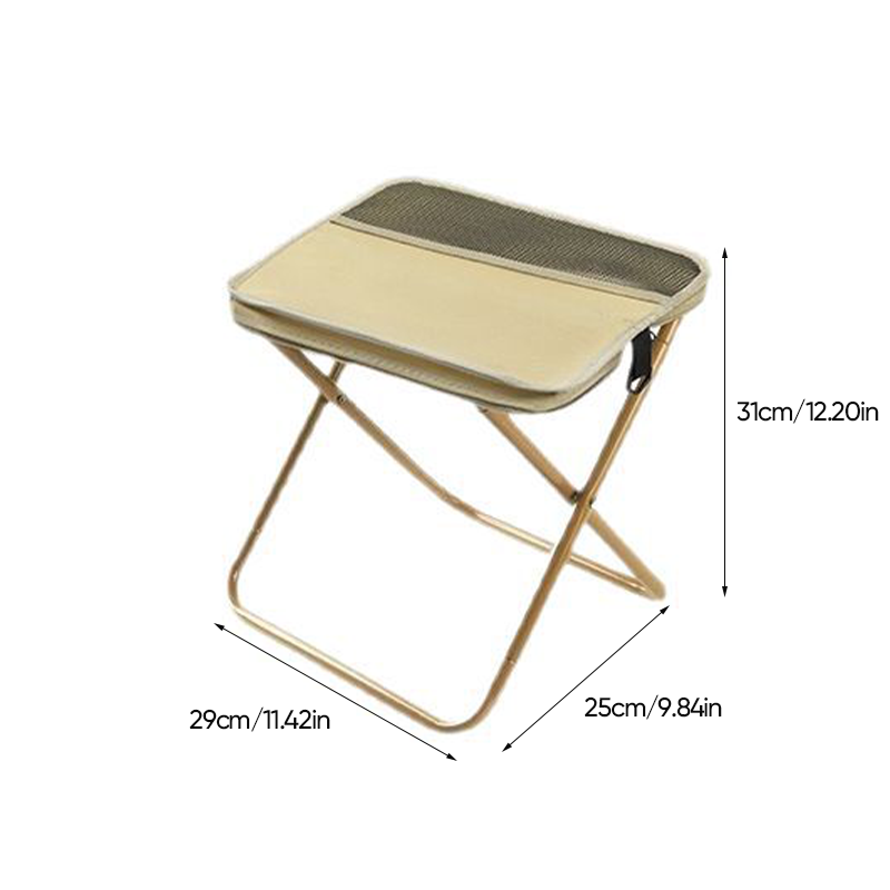 Klappbarer Rucksackhocker