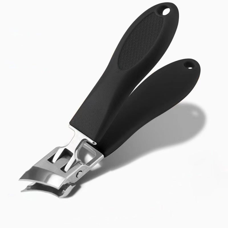 Nagelclipper mit weiten Kieferöffnungen und Anti-Splash-Schneidekante