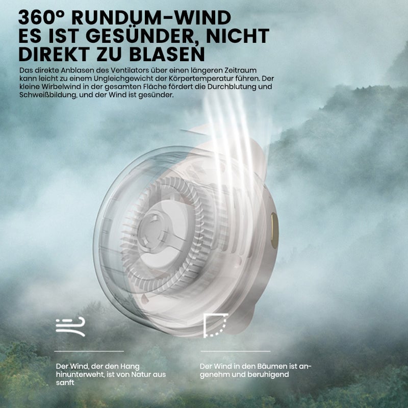 Clip-Taille ohne Flügel Ventilator