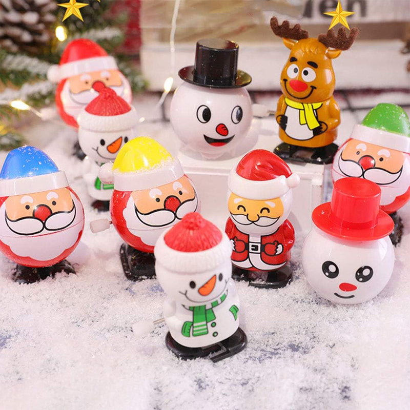 Weihnachtsspielzeug zum Aufziehen