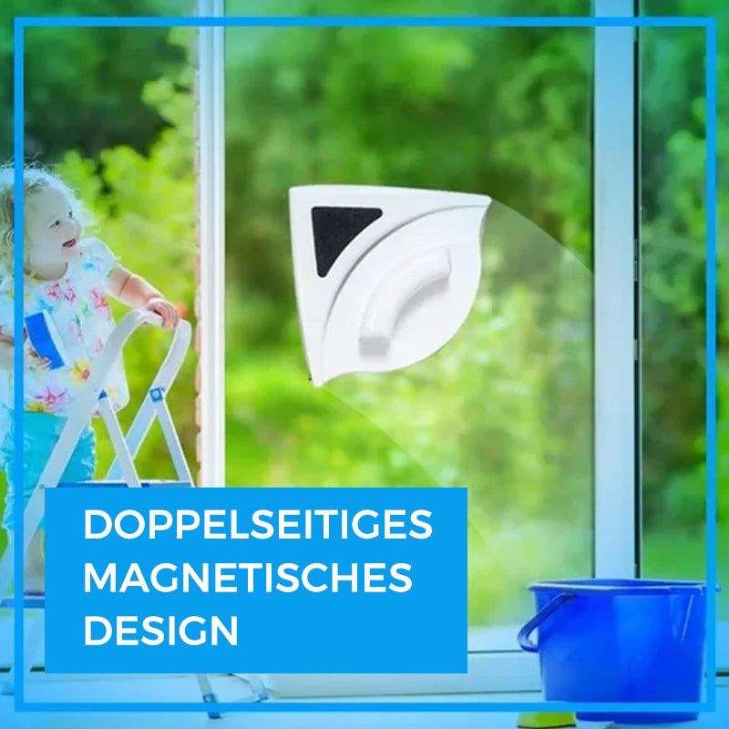 Doppelseitiger magnetischer Fensterreiniger