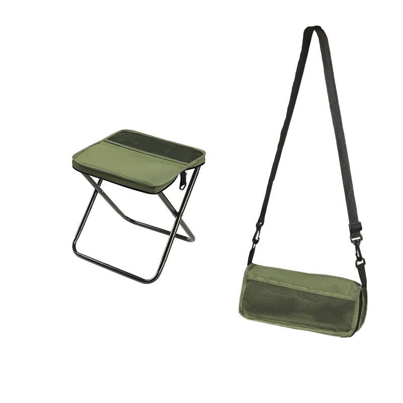 Klappbarer Rucksackhocker