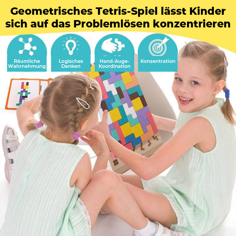 Stapelpuzzle-Spielzeug aus Holz