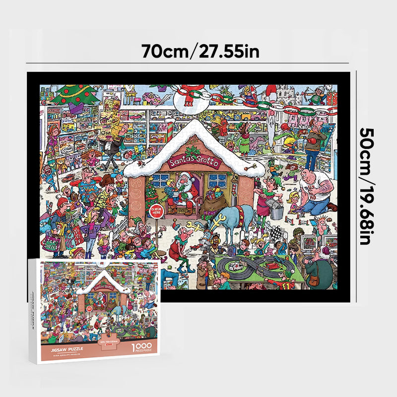 Adventskalender Weihnachtspuzzle
