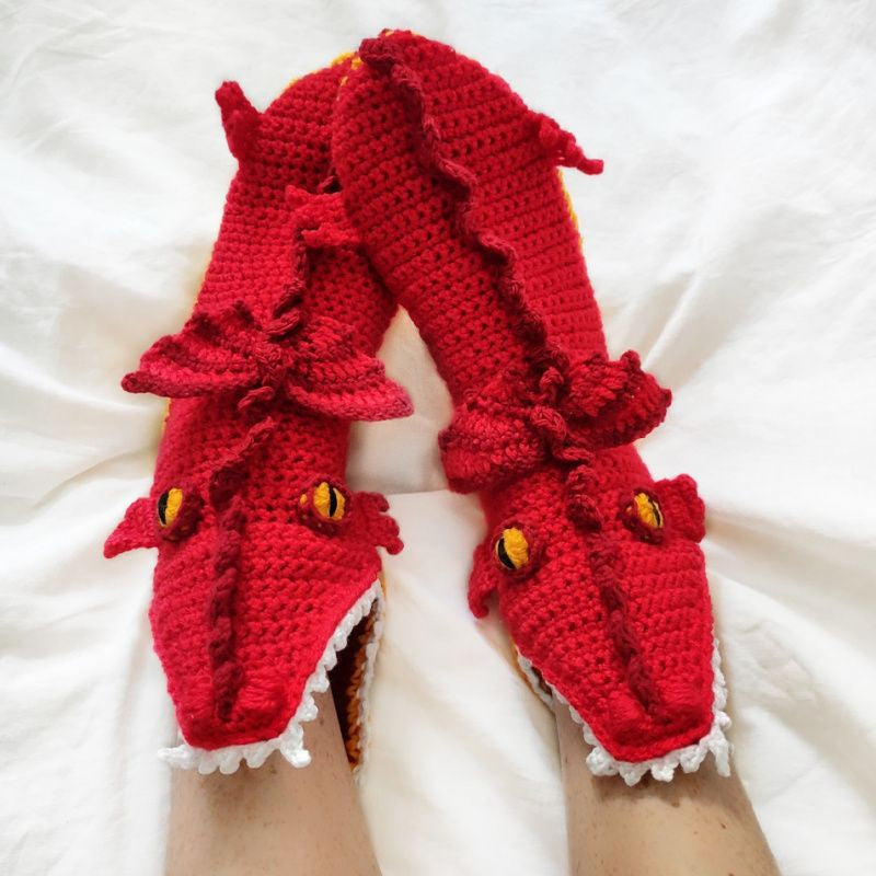 Krokodilsocken stricken