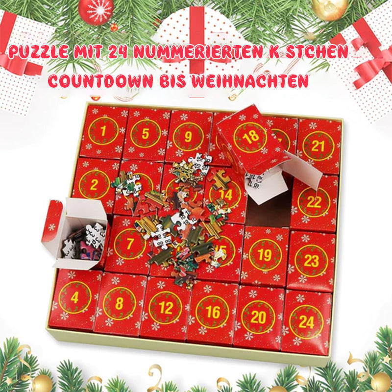 Adventskalender Weihnachtspuzzle