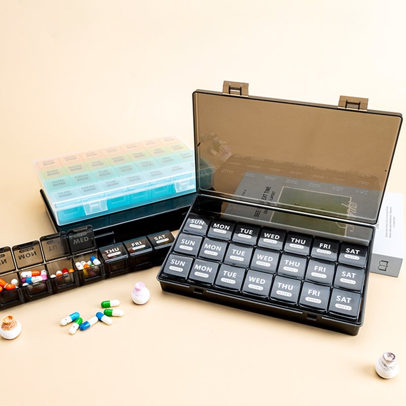 Tabletten-Organizer (28 Fächer)