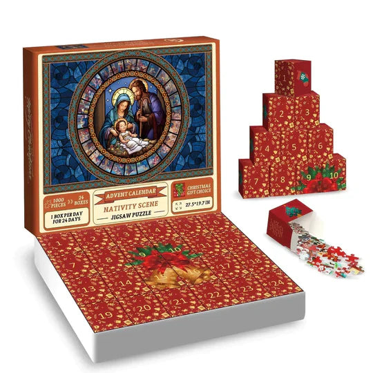 Adventskalender Weihnachtspuzzle