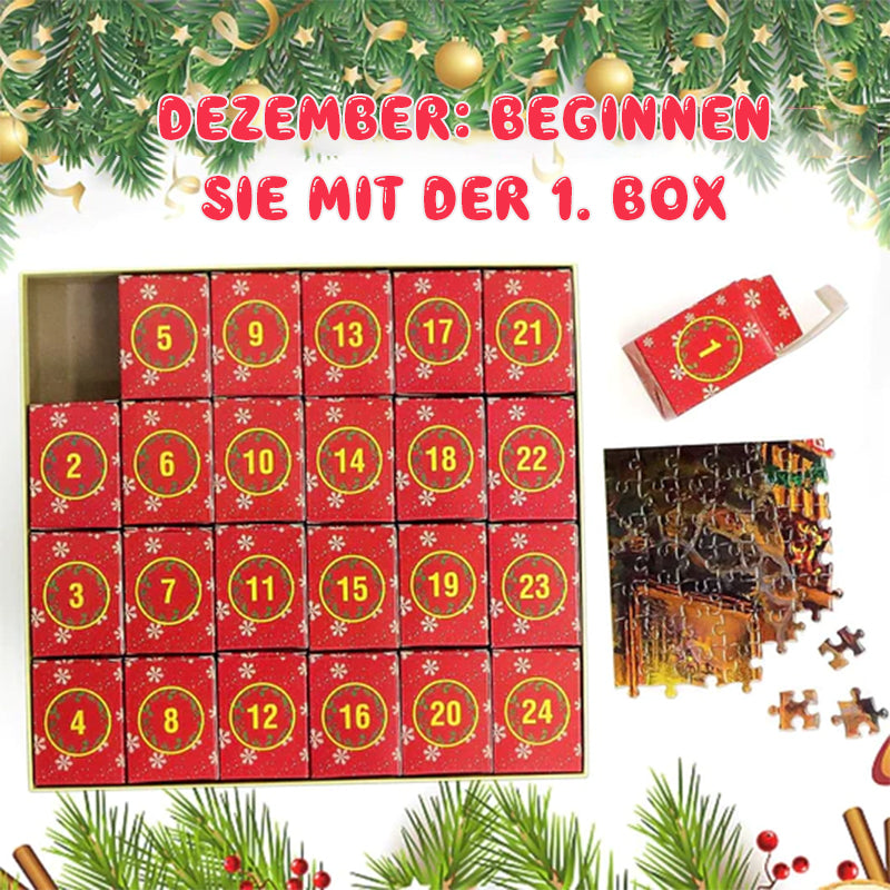 Adventskalender Weihnachtspuzzle