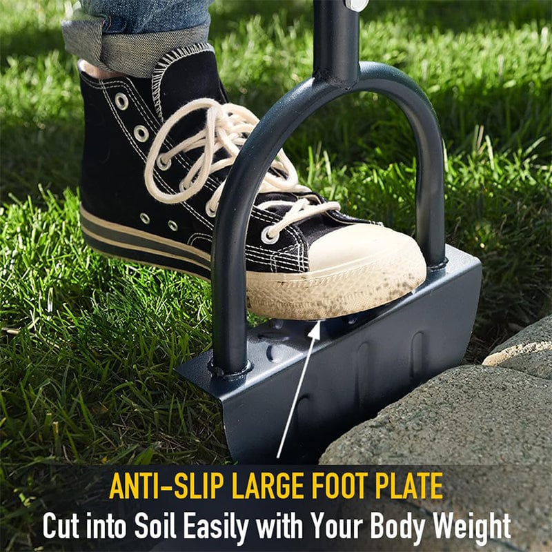 Halbmond-Rasenkantenschneider mit T-Griff