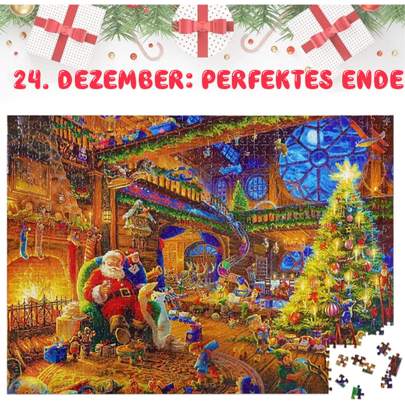 Adventskalender Weihnachtspuzzle