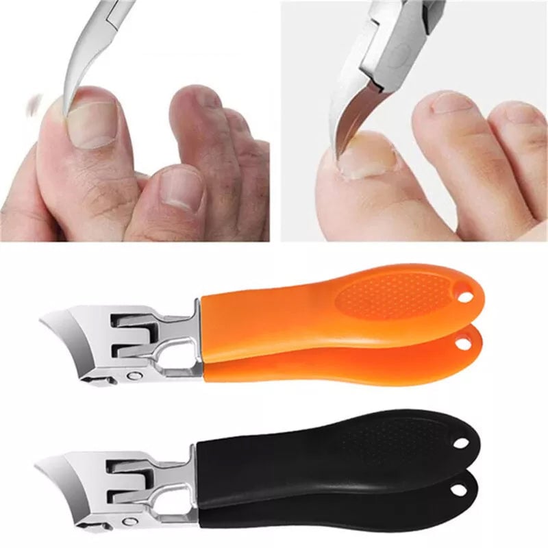 Nagelclipper mit weiten Kieferöffnungen und Anti-Splash-Schneidekante