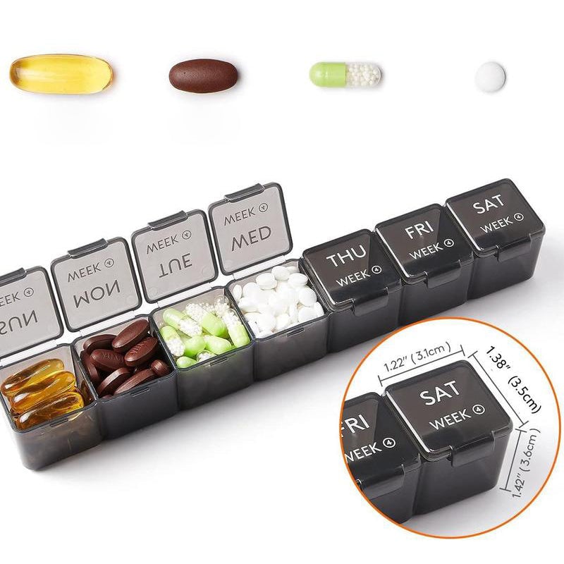 Tabletten-Organizer (28 Fächer)