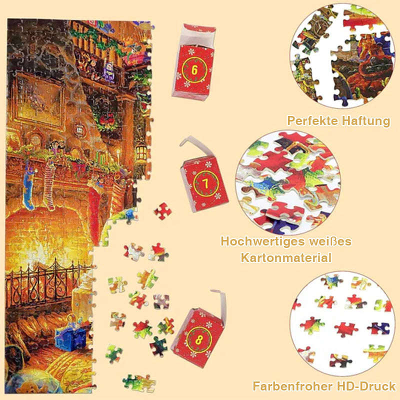 Adventskalender Weihnachtspuzzle
