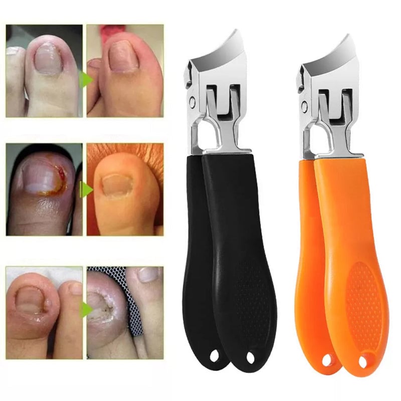 Nagelclipper mit weiten Kieferöffnungen und Anti-Splash-Schneidekante