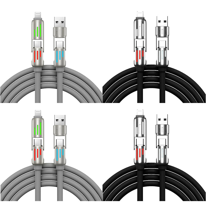 240W 4-in-1 USB-C-Kabel