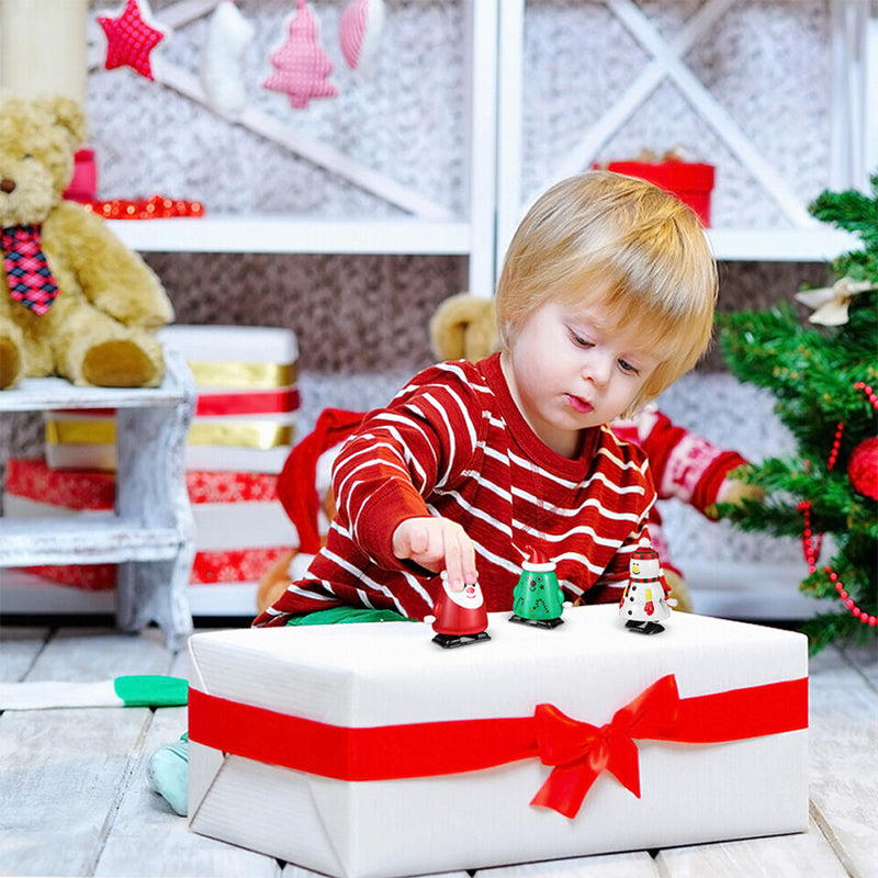 Weihnachtsspielzeug zum Aufziehen