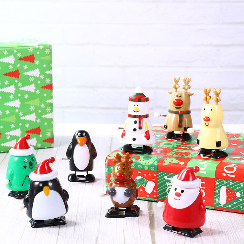 Weihnachtsspielzeug zum Aufziehen