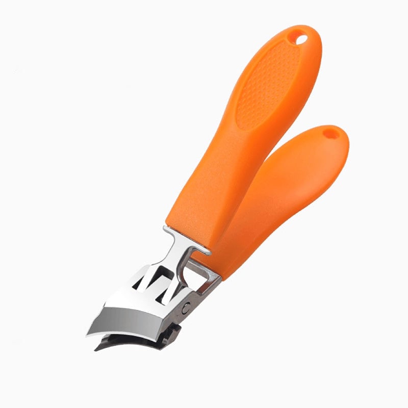 Nagelclipper mit weiten Kieferöffnungen und Anti-Splash-Schneidekante