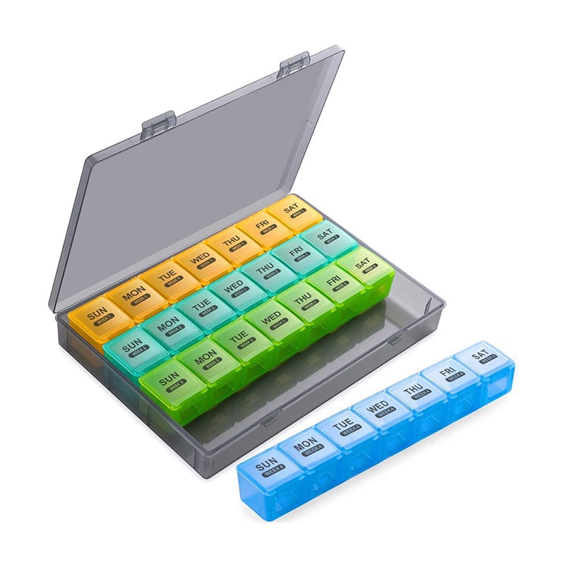 Tabletten-Organizer (28 Fächer)