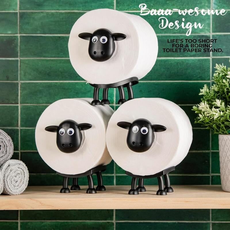 Schaf-Toilettenpapierhalter