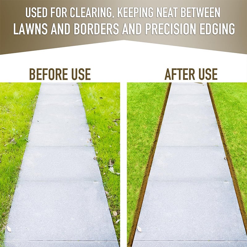 Halbmond-Rasenkantenschneider mit T-Griff