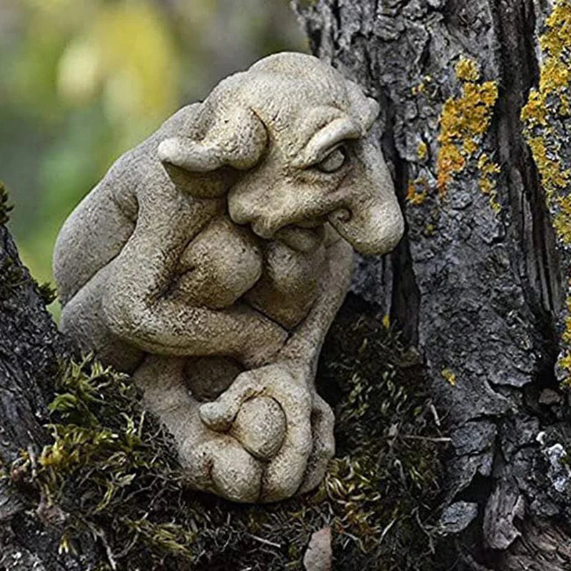 Kreative lustige Kobold-Ornamente aus Harz