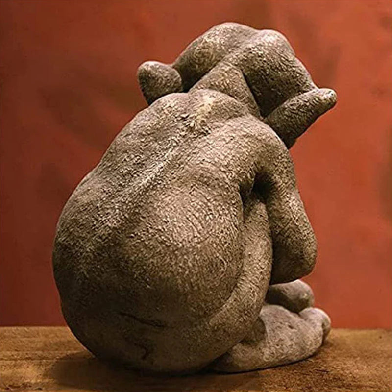 Kreative lustige Kobold-Ornamente aus Harz
