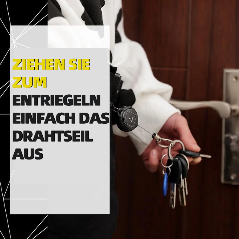Teleskopischer Schlüsselanhänger