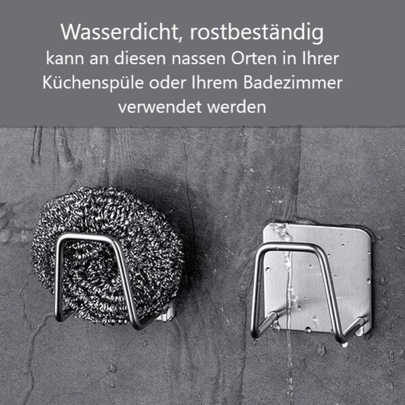Gebürsteter Haken aus Edelstahl
