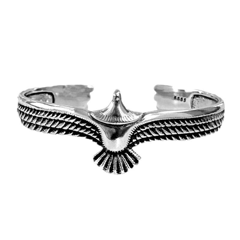Silber Adler Manschette Armband
