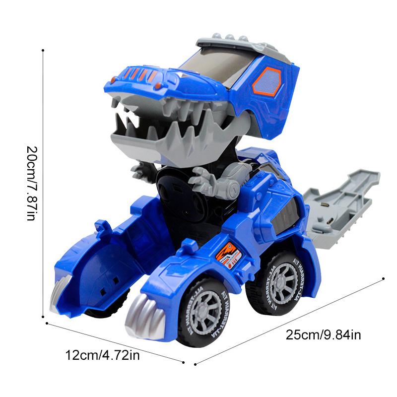 Universelles buntes Dinosaurier-Deformationsauto