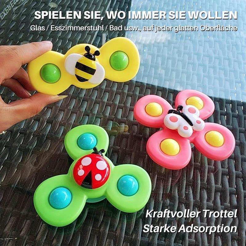 Insekt Rotierendes Saugnapfspielzeug(3 Stück)