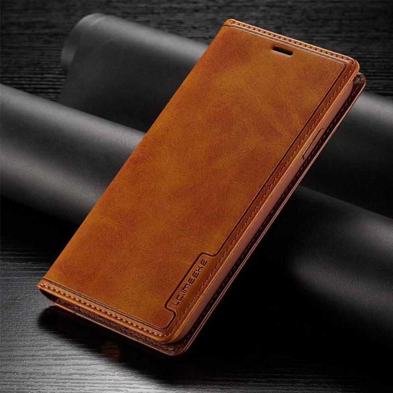 Samsung Luxus Leder Handyschutzhülle
