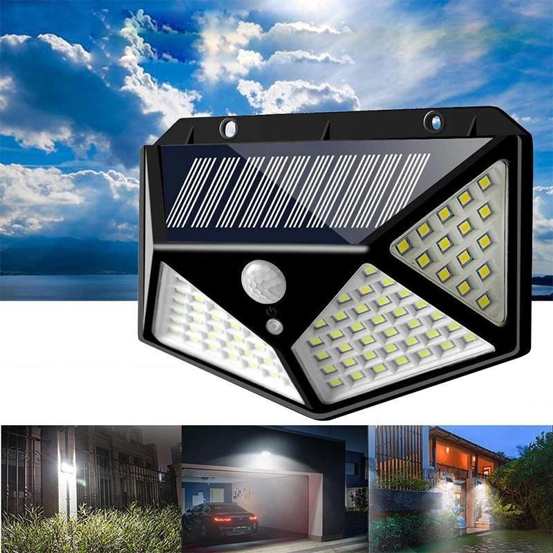 Wasserdichte Solarlampe 100 LED im Freien