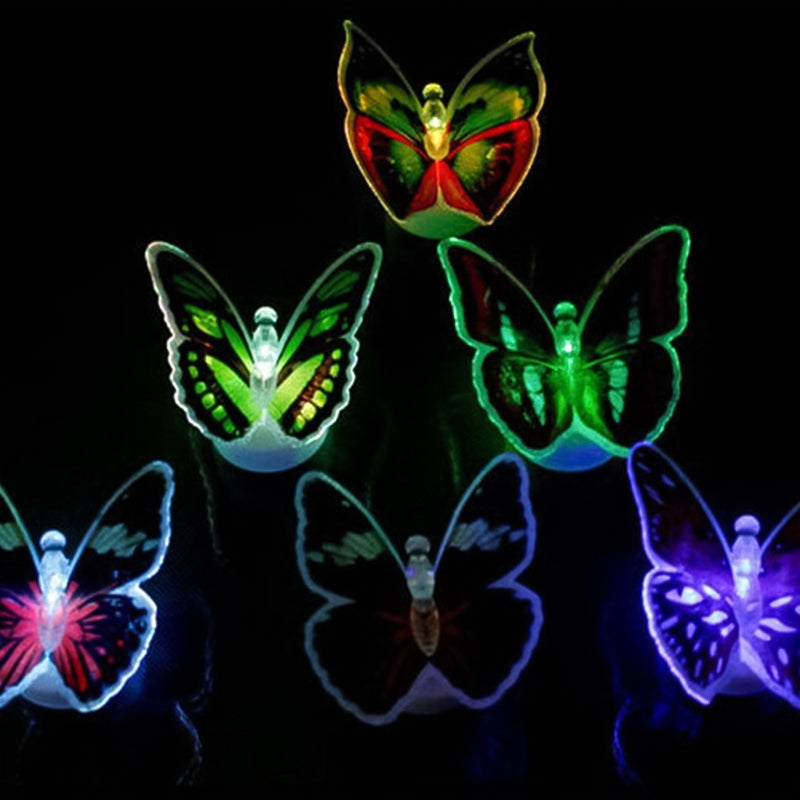 Leuchtender Schmetterling Wandaufkleber