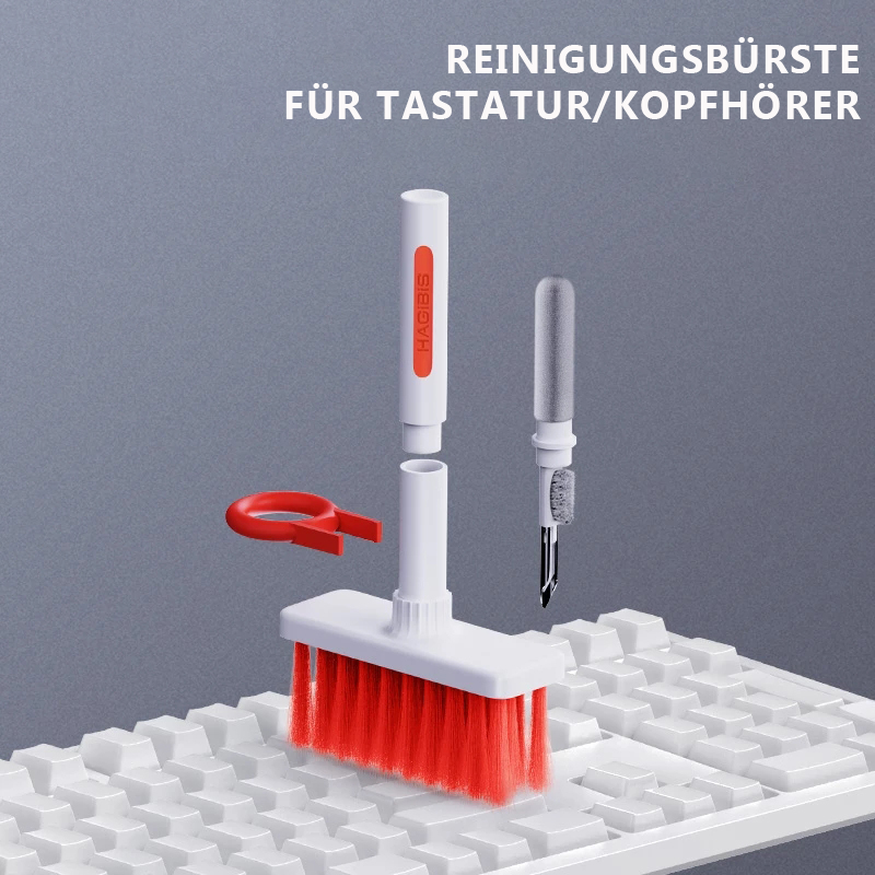 Reinigungsbürstenset für Tastatur und Kopfhörer