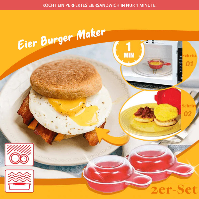 Mikrowellen Eier-Burger Maker