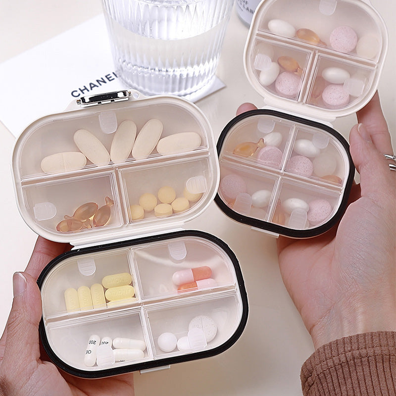 Vorverkauf>>Tragbare tägliche Pillendose