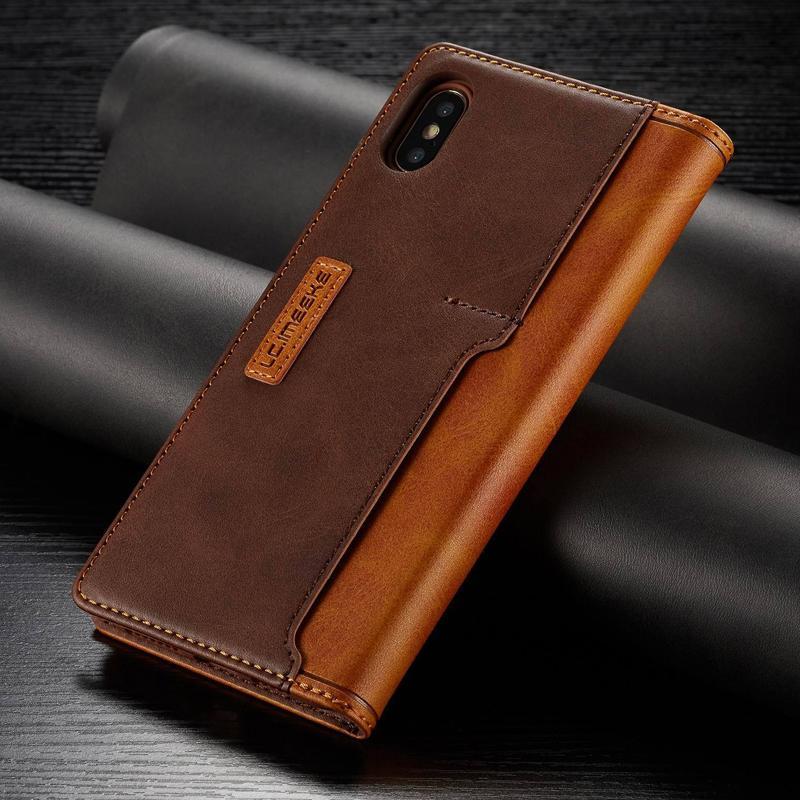 Samsung Luxus Leder Handyschutzhülle
