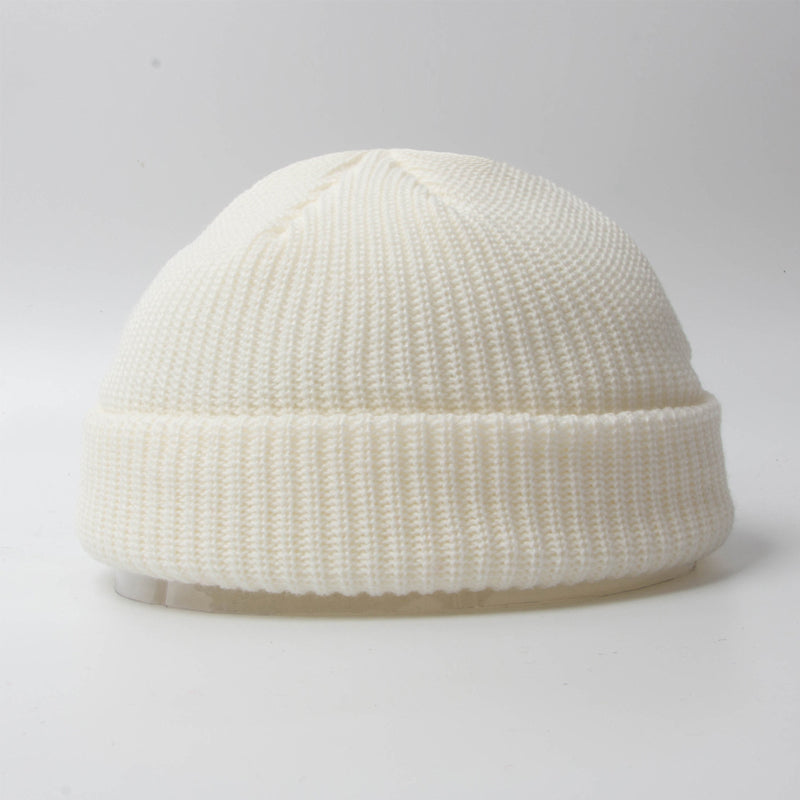 Warme Wolle Strickmütze