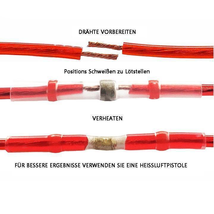 NEW WASSERDICHTE LÖTDRAHTVERBINDER-KIT