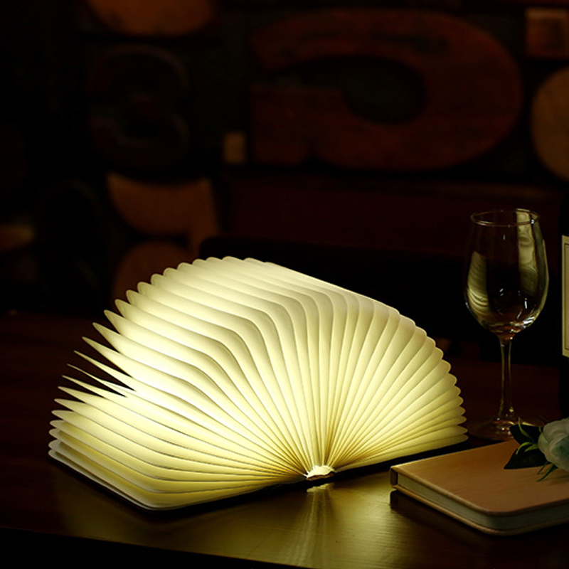 Kreative Buch Lampe