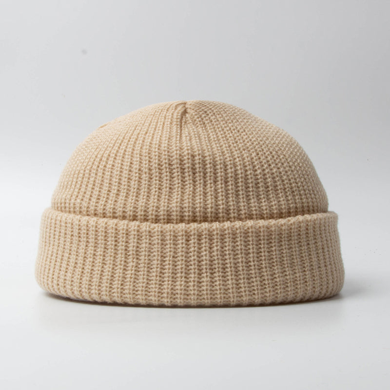 Warme Wolle Strickmütze