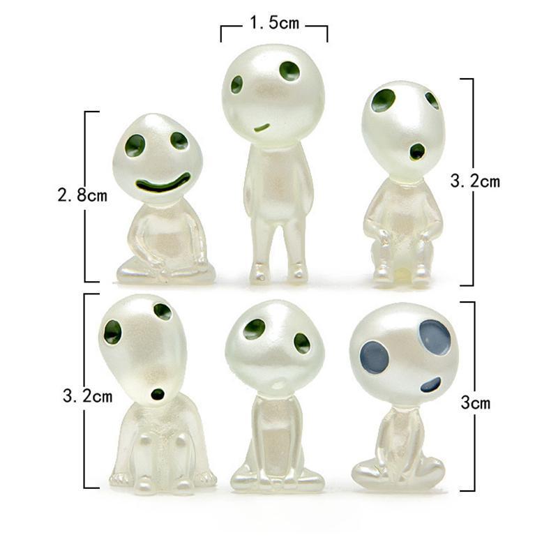 LEUCHTENDE GARTENGEIST-MINIATURFIGUREN