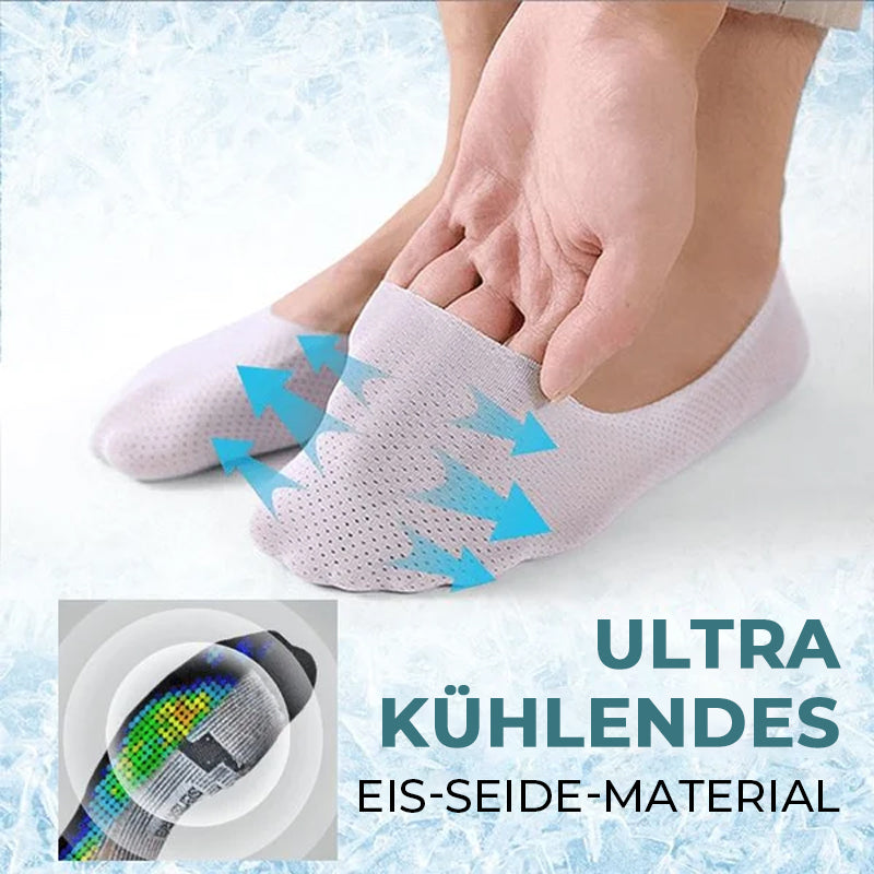 Atmungsaktive Eisseidensocken