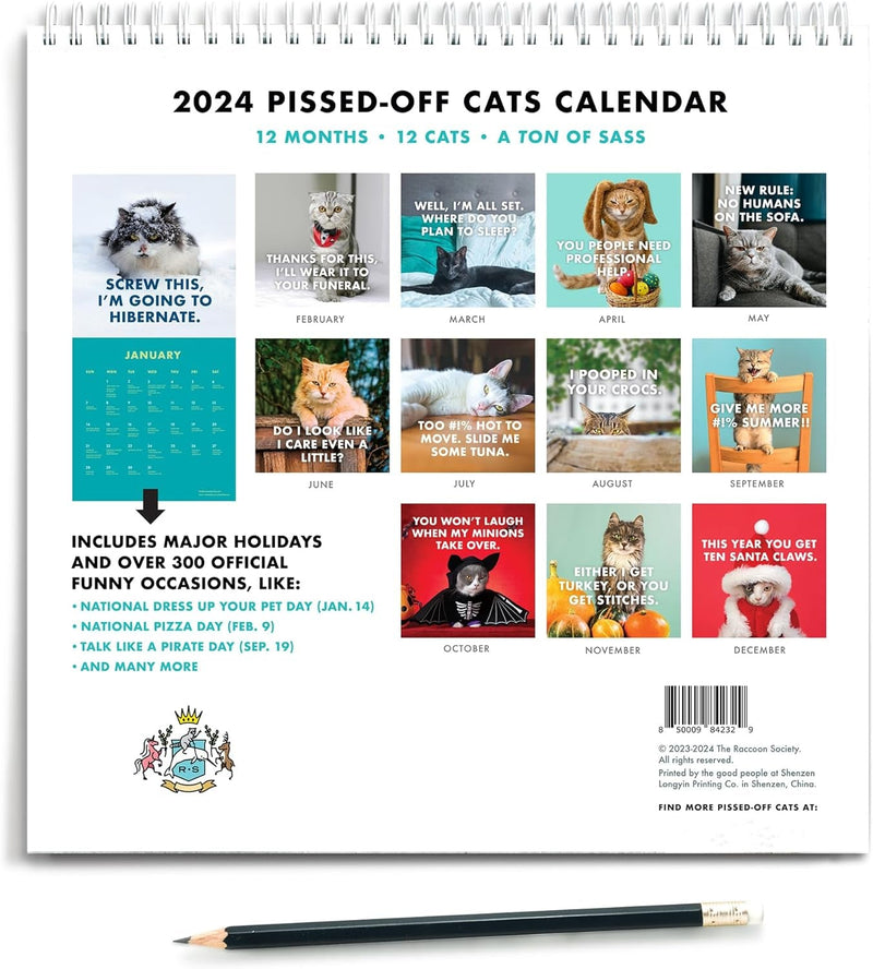 2024 Katzen Kalender